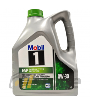 Моторное масло Mobil 1 ESP 0W-30, 4л