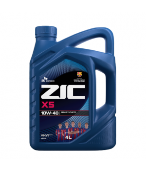 Моторное масло ZIC X5 10W-40, 4л