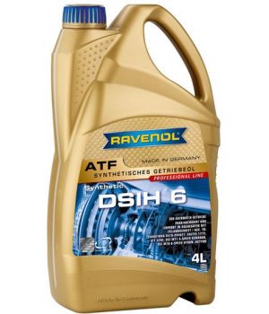 Трансмиссионное масло RAVENOL ATF DSIH 6, 4л