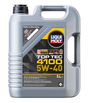 Моторное масло LIQUI MOLY НС Top Tec 4100 5W-40, 5л