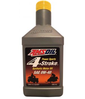 Моторное масло для 4-Такт AMSOIL Formula 4-Stroke® PowerSports Synthetic Motor Oil SAE 0W-40 (0,946л)