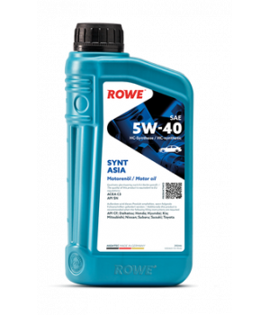 Моторное масло ROWE HIGHTEC SYNT ASIA 5W-40, 1л