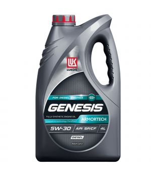 Моторное масло Лукойл Genesis Armortech Diesel 5W-30, 4л