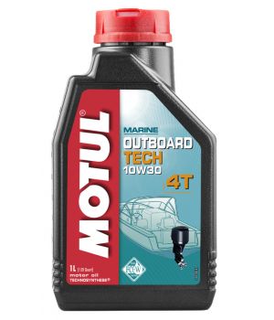 Моторное масло MOTUL Outboard Tech 4T 10W-30, 1л