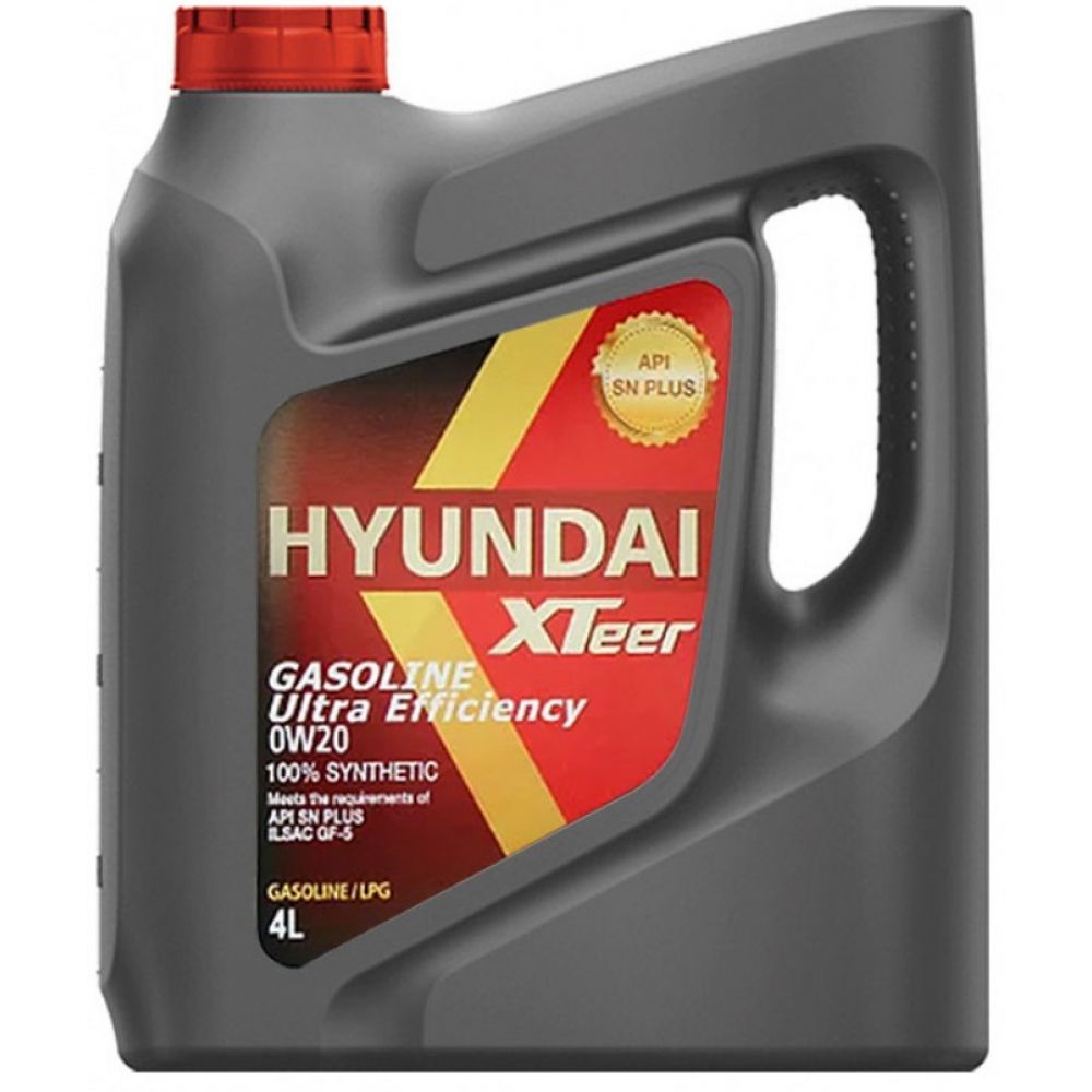 Моторное масло Hyundai XTeer Gasoline Ultra Efficiency 0W-20, 4л