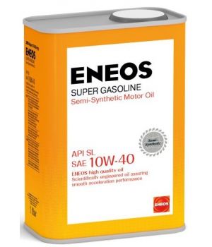 Моторное масло ENEOS Super Gasoline SL 10W-40, 1л