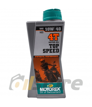 Моторное масло MOTOREX TOP SPEED 4T 10W-40, 1л