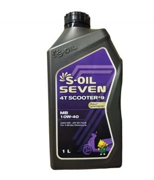 Моторное масло S-Oil 7 4T SCOOTER #9 MB 10W-40, 1л