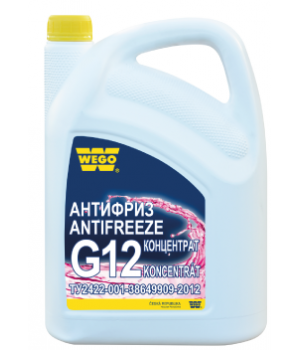 Антифриз концентрат красный WEGO G12 Ultra, 5кг
