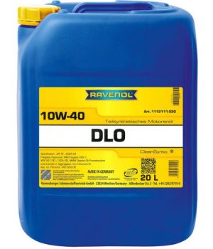 Моторное масло RAVENOL DLO 10W-40, 20л