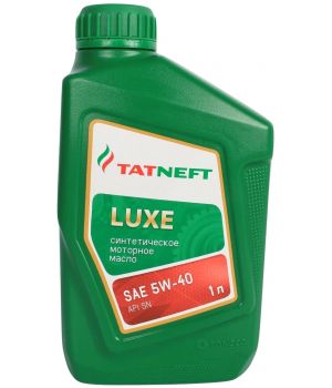 Моторное масло Татнефть LUXE SN/SM 5W-40, 1л
