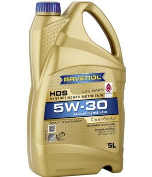 Моторное масло RAVENOL HDS Hydrocrack Diesel Specif 5W-30, 5л