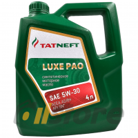 Моторное масло Татнефть LUXE PAO 5W-30, 4л