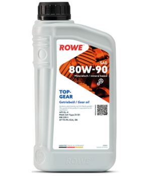 Трансмиссионное масло ROWE HIGHTEC TOPGEAR 80W-90, 1л