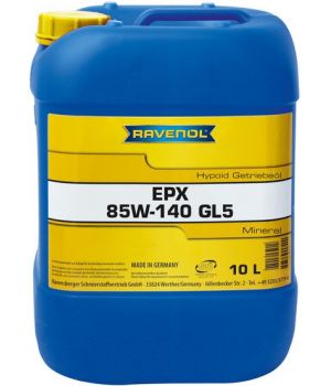 Трансмиссионное масло RAVENOL Getriebeoel EPX 85W-140 GL 5, 10л