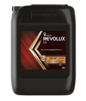 Моторное масло Rosneft Revolux D5 5W-40, 20л