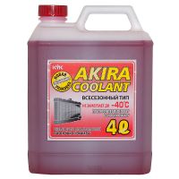Антифриз Akira Coolant -40°C красный, 4л