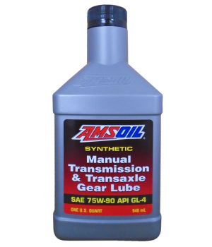 Трансмиссионное масло AMSOIL Synthetic Manual Transmission & Transaxle Gear Lube SAE 75W-90 (0,946л)