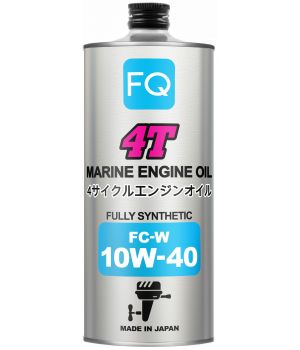 Моторное масло FQ 10W-40 4T FC-W/SP MARINE FULLY SYNTHETIC, 1л
