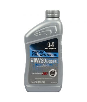 Моторное масло Honda Ultimate Full Synthetic 0W-20, 0.946л