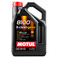 Моторное масло Motul 8100 X-clean gen2 5W-40, 5л