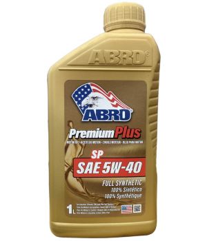 Моторное масло ABRO Premium Plus Full Synthetic 5W-40, 1л