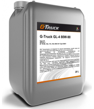 Трансмиссионное масло G-Truck GL-4 80W-90, 20л