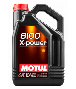 Моторное масло MOTUL 8100 X-Power 10W-60, 5л