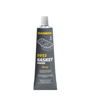 Серый силиконовый герметик MANNOL 9913 Gasket Maker Gray, 85гр