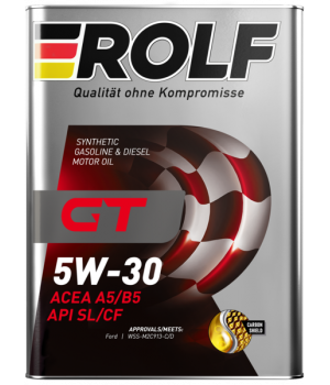 Моторное масло ROLF GT 5W-30 A5/B5 SL/CF, 4л