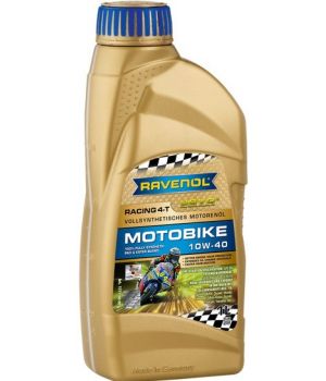 Моторное масло RAVENOL Racing 4-T Motobike 10W-40, 1л