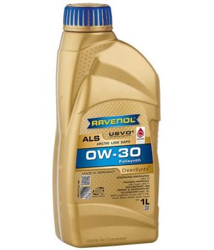 Моторное масло RAVENOL Arctic Low SAPS ALS 0W-30, 1л