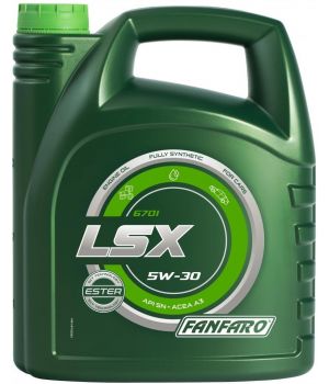 Моторное масло FANFARO 6701 LSX 5W-30, 4л