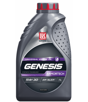 Моторное масло Лукойл Genesis Universal 5W-30, 1л