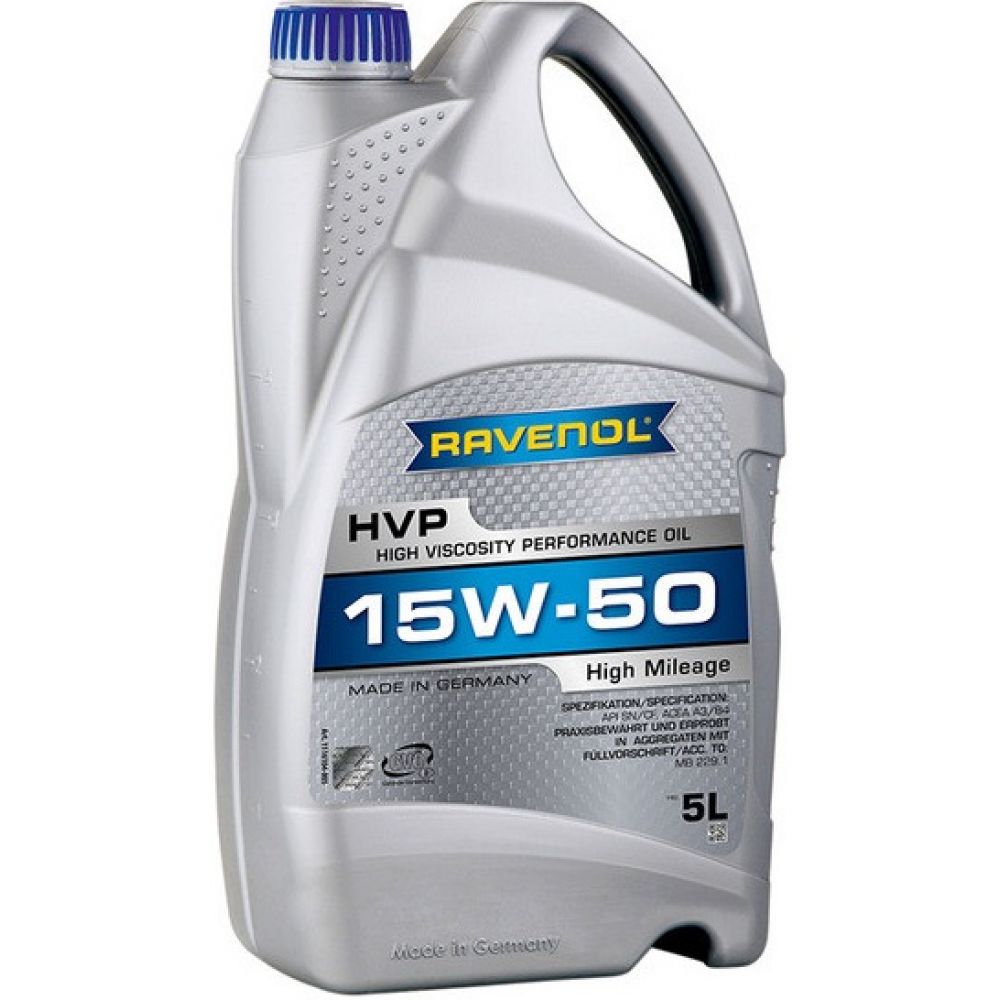 Моторное масло RAVENOL HVP High Viscosity Perfor Oil 15W-50, 5л