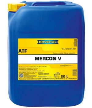 Трансмиссионное масло RAVENOL ATF Mercon V, 20л