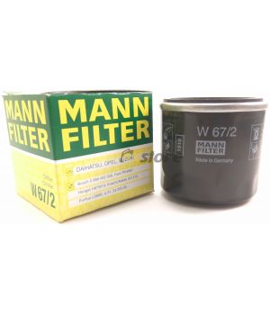 Масляный фильтр MANN-FILTER W 67/2