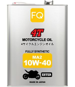 Моторное масло FQ 10W-40 4T MA2/SP FULLY SYNTHETIC (ESTER), 4л