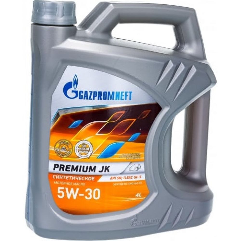 Моторное масло Gazpromneft Premium JK 5W-30, 4л