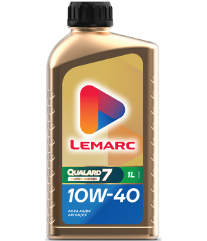 Моторное масло Lemarc QUALARD 7 Turbo Diesel 10W-40, 1л