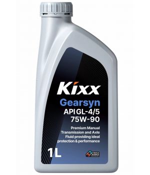 Трансмиссионное масло Kixx Gearsyn GL-4/5 75W-90, 1л