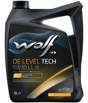 Моторное масло WOLF OE LEVEL TECH LL III 5W-30, 5л