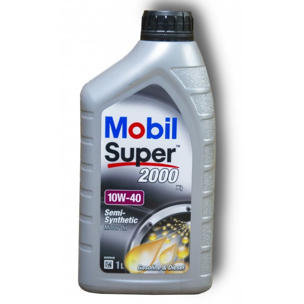Моторное масло Mobil Super 2000 X1 10W-40, 1л