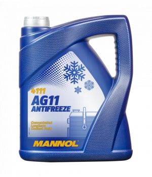 Антифриз MANNOL 4111 ANTIFREEZE LONGTERM AG11 (концентрат), 5л