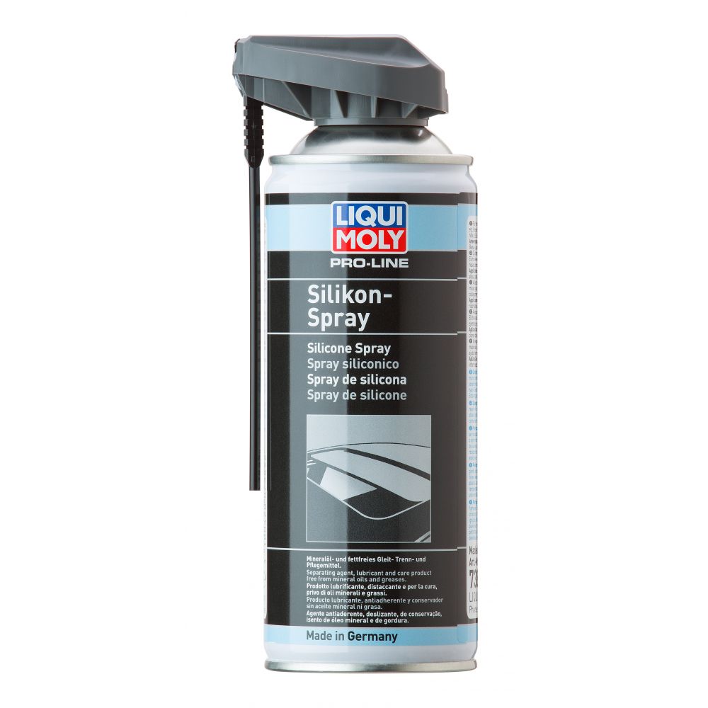 Бесцветная смазка-силикон LIQUI MOLY Pro-Line Silikon-Spray, 0,4л