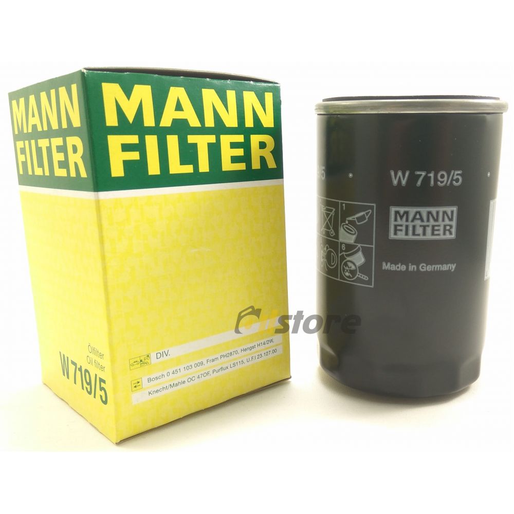 Масляный фильтр MANN-FILTER W 719/5