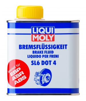 Тормозная жидкость LIQUI MOLY Bremsflussigkeit SL6 DOT 4, 0,5л