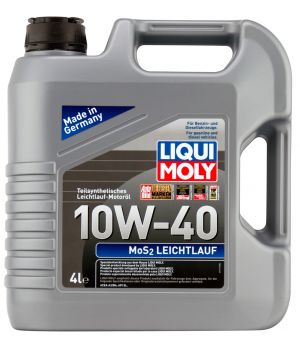 Моторное масло LIQUI MOLY MoS2 Leichtlauf 10W-40, 4л