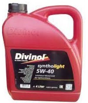 Моторное масло DIVINOL Syntholight 5W-40, 4л