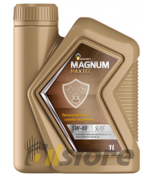 Моторное масло Rosneft Magnum Maxtec 5W-40 (РНПК), 1л